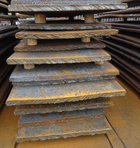 Cobble steel plates